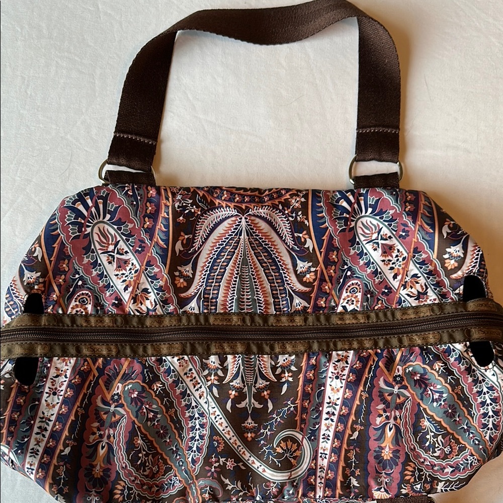 LeSportSac Paisley design travel bag